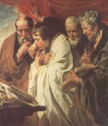 Jacob Jordaens The Four Evangelists (mk05) china oil painting reproduction